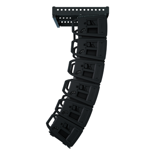 QSC LA112 (x6) + rama