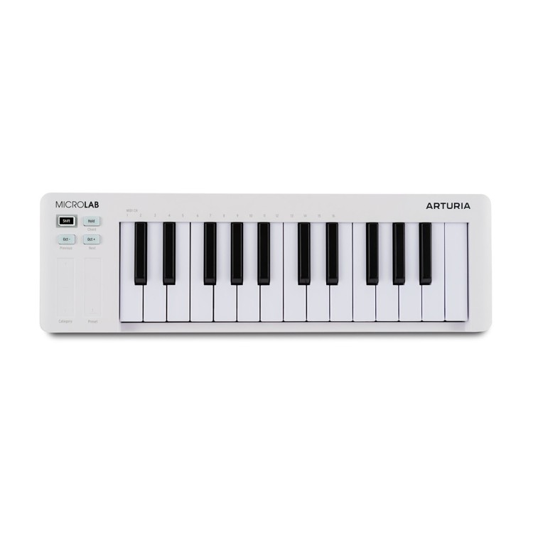 Arturia MicroLab mk3 White
