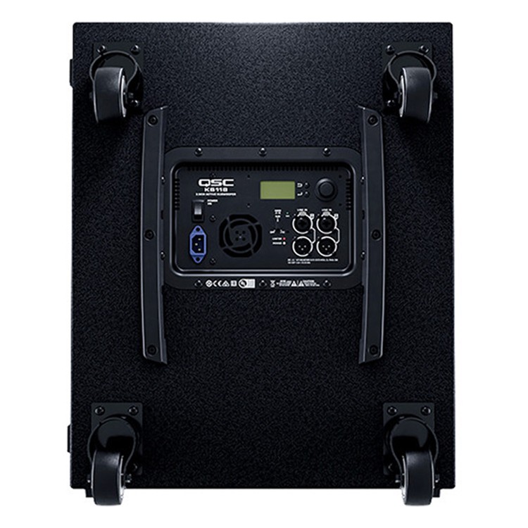 QSC LA108 (x3) + QSC KS118 + sztyca