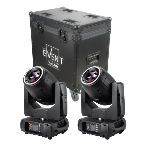 Flash MH-SOLO200 (x2) + Case