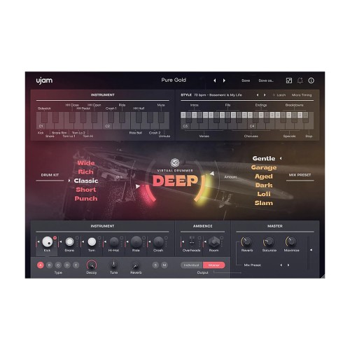 UJAM Virtual Drummer Deep