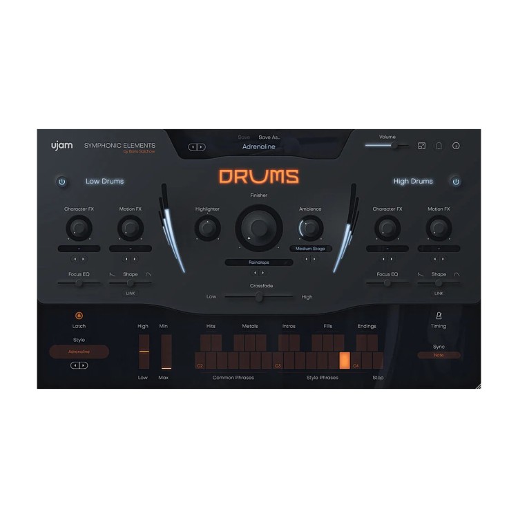 UJAM Symphonic Drums