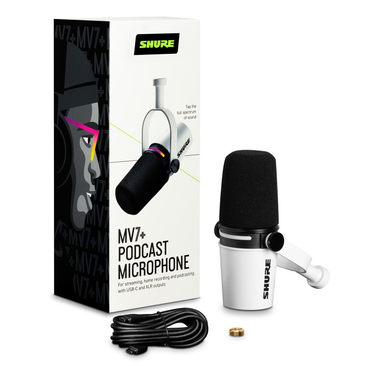 Shure MV7+ W