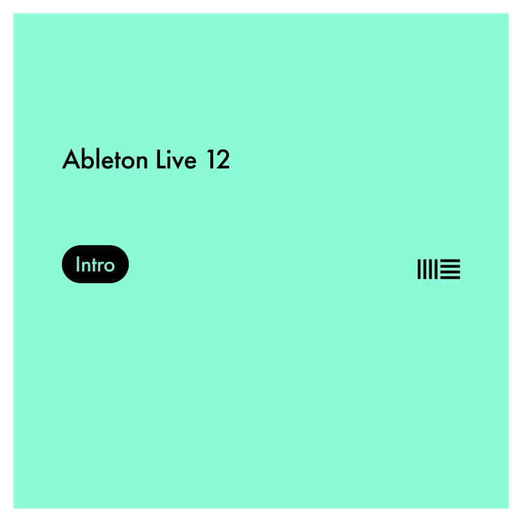 Ableton Live 12 Intro