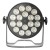 Flash LED PAR 64 18x12 RGBWA+UV FLAT