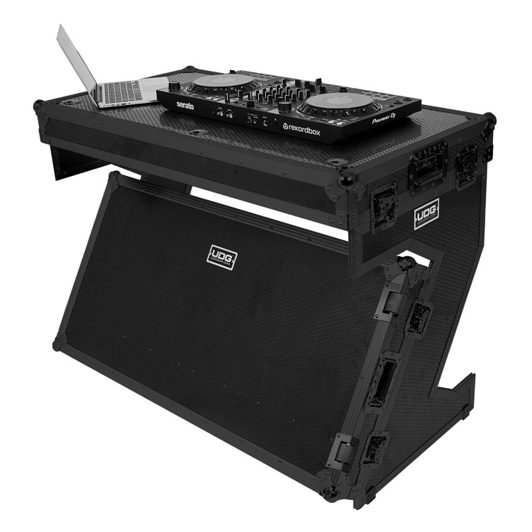 UDG Ultimate Flight Case Portable Z-Style Black Plus (Wheels)