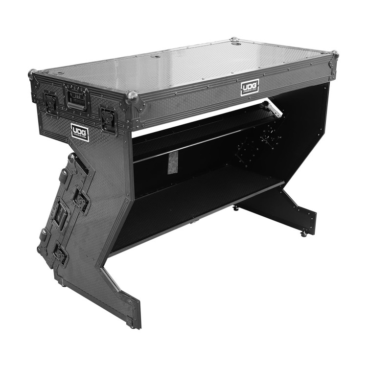 UDG Ultimate Flight Case Portable Z-Style Black Plus (Wheels)