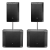 JBL SRX812P (x2) + JBL SRX818SP (x2) + sztyce