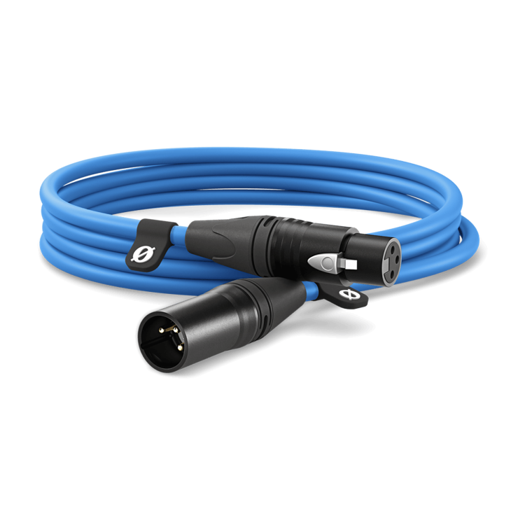 Rode XLR-CABLE Niebieski 3m
