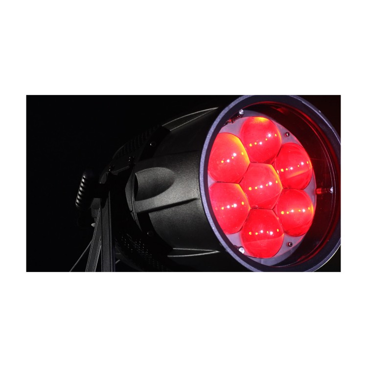 Flash PAR 7x40W ZOOM IP65