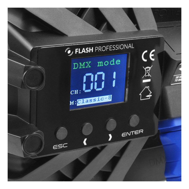 Flash Professional LED PAR 64 SLIM 7x10W RGBW Mk2