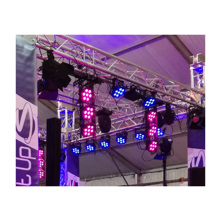 Flash Professional LED PAR 64 SLIM 7x10W RGBW Mk2