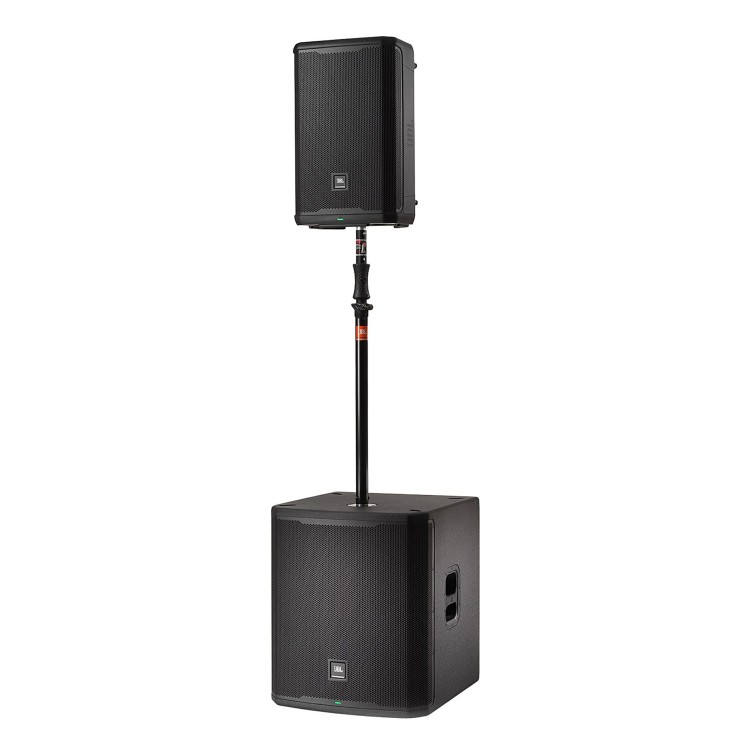 JBL PRX915 x2 + JBL PRX918 XLF + statywy i okablowanie