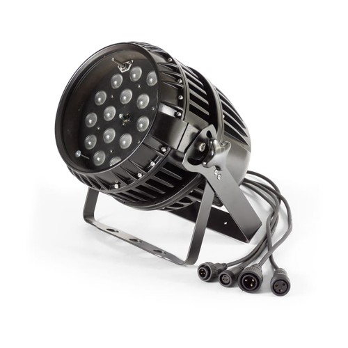 Flash LED PAR 64 18x10W RGBW 4w1 ZOOM IP65