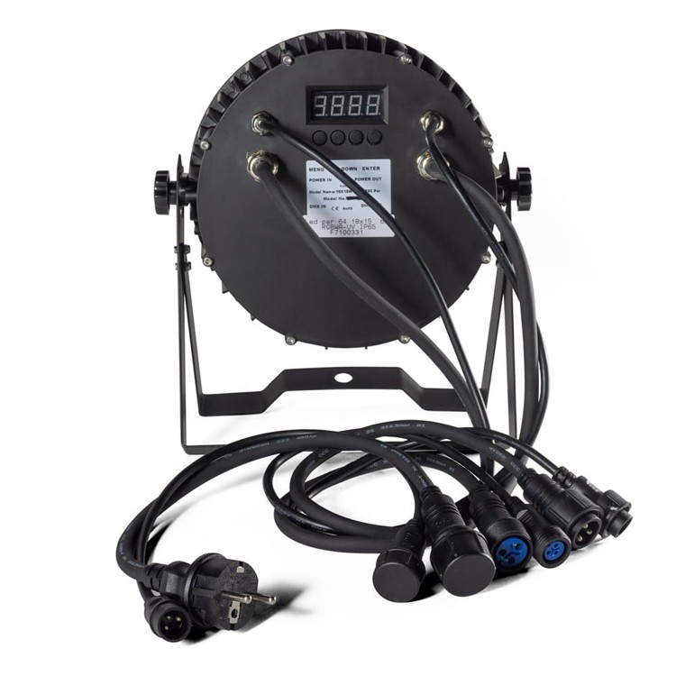 Flash LED PAR 18x15W RGBWA+UV IP65