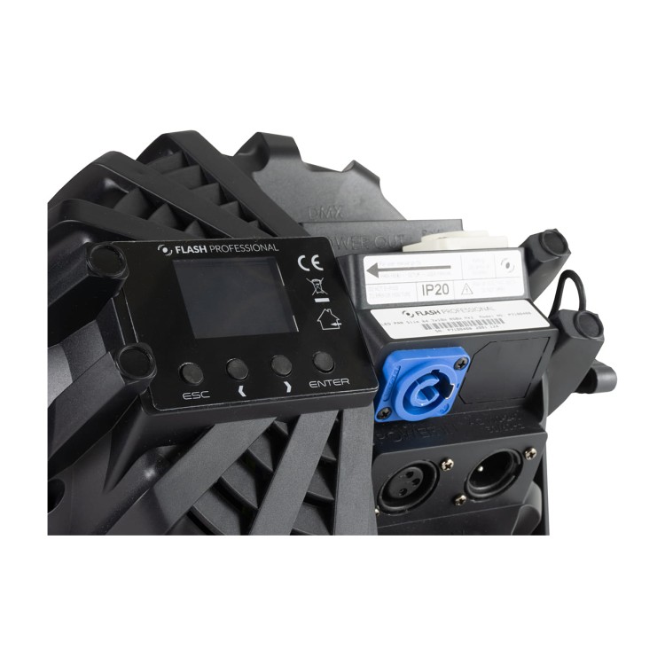 Flash Professional LED PAR 64 SLIM -Wireless DMX- 7x10W RGBW Mk2