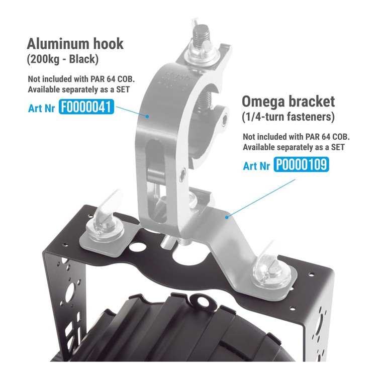 Flash Professional LED PAR 64 COB SHORT