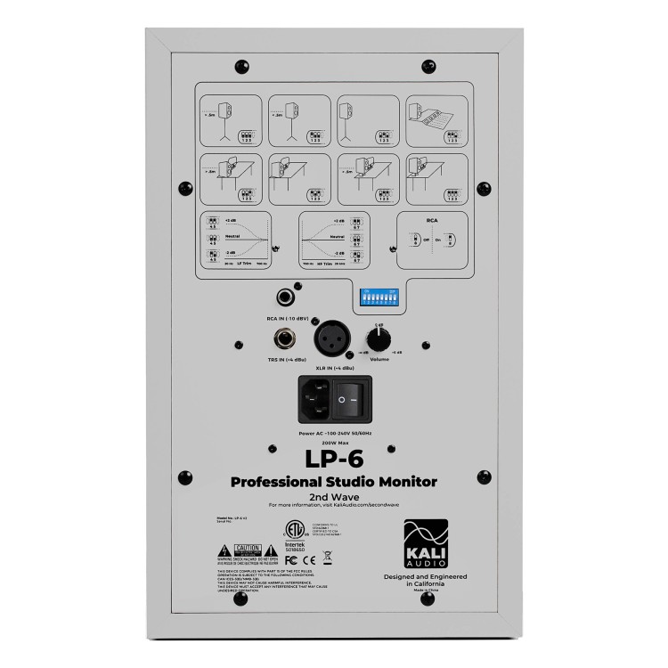 kali audio lp-6 v2 white