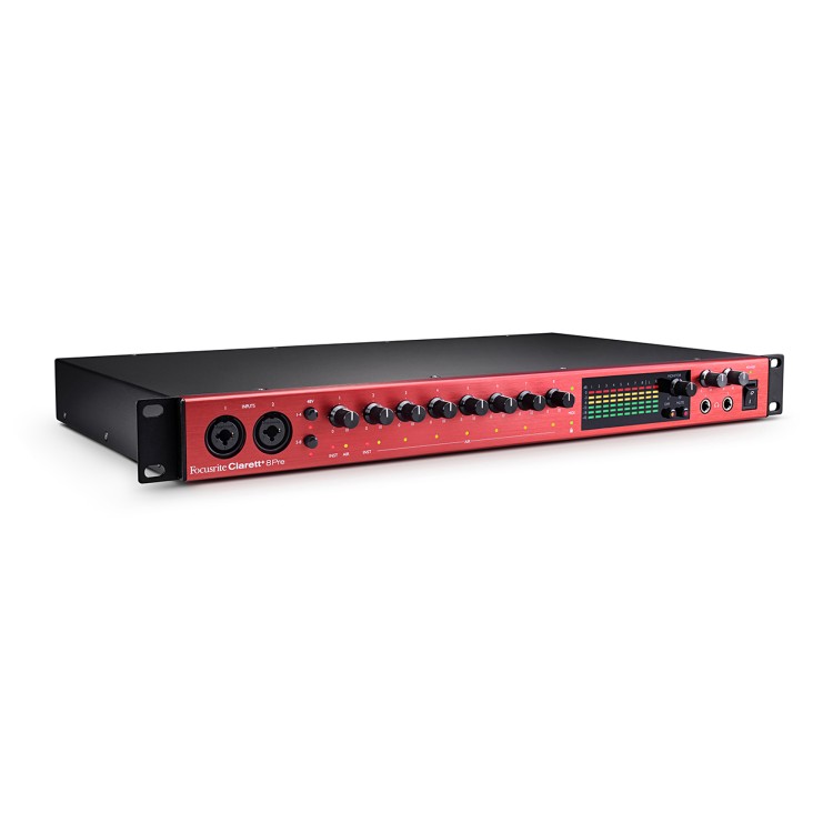 focusrite clarett+ 8pre