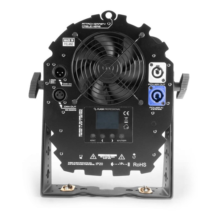 flash vintage led par 64 cob short mk2