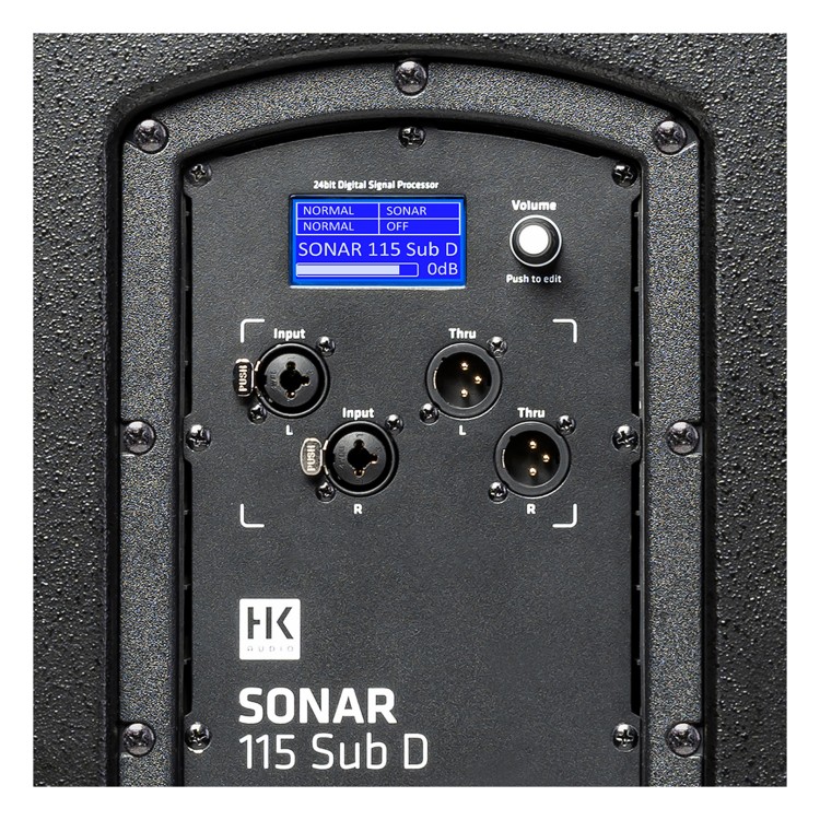 HK Audio Sonar 115 Xi x2 + Sonar 115 Sub D x2 + sztyce i okablowanie