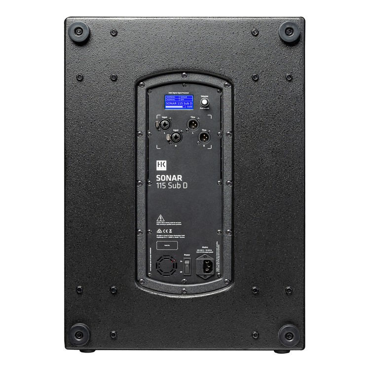 HK Audio Sonar 115 Xi x2 + Sonar 115 Sub D x2 + sztyce i okablowanie