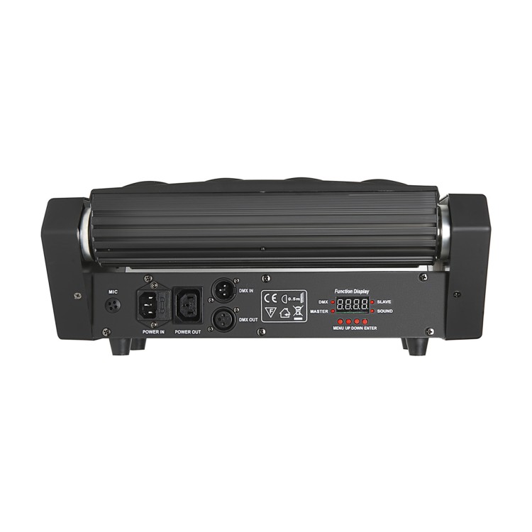 fractal lights partyscope led 8x10w