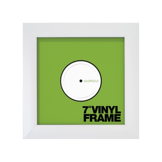 Glorious Vinyl Frame Set 7" White