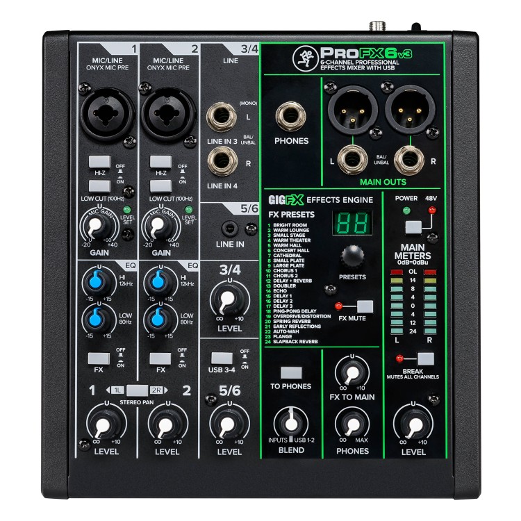Mackie ProFX 6 v3