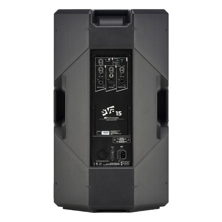 db technologies sya 15 rear panel