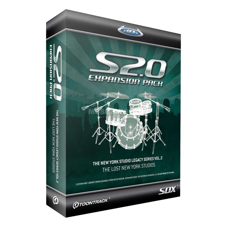 Toontrack New York Studios Vol. 2 SDX