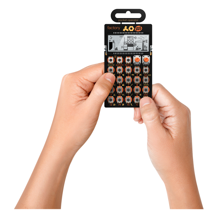 Teenage Engineering PO-16 factory