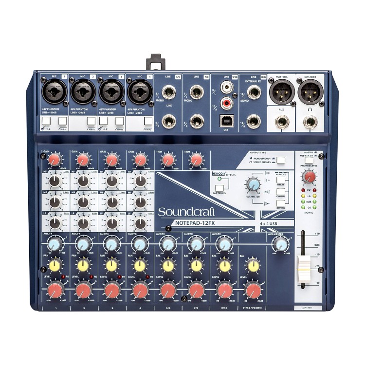 soundcraft notepad 12fx