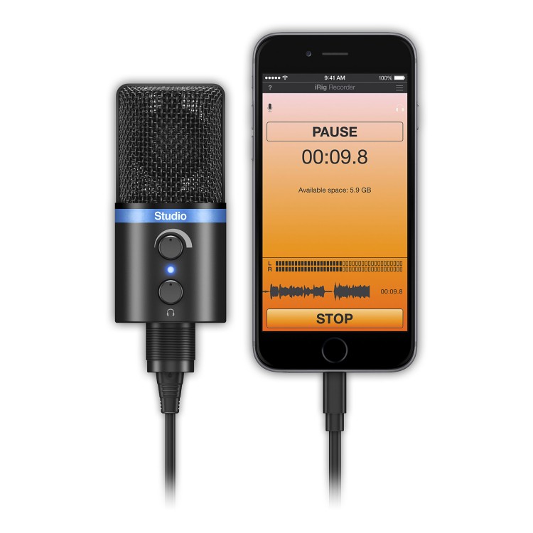IK Multimedia iRig Mic Studio Black