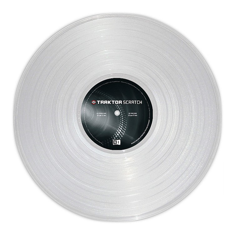 Native Instruments Traktor Scratch Pro Vinyl Clear