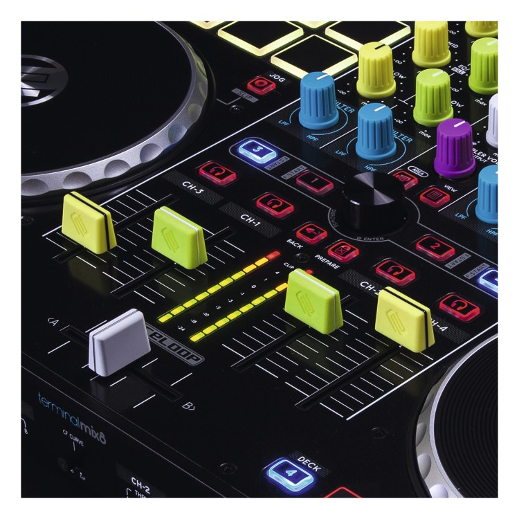 Reloop Fader Cap Set Green