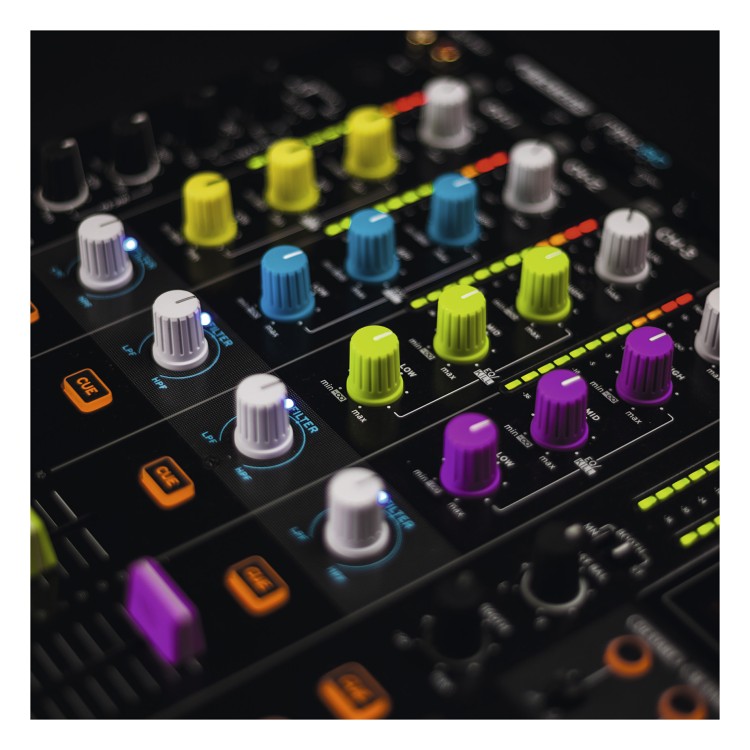 Reloop Knob Cap Set White