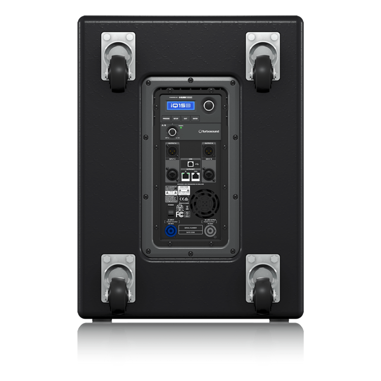 Zestaw: 2x Turbosound iQ12 + 2x iQ15B + sztyce i okablowanie