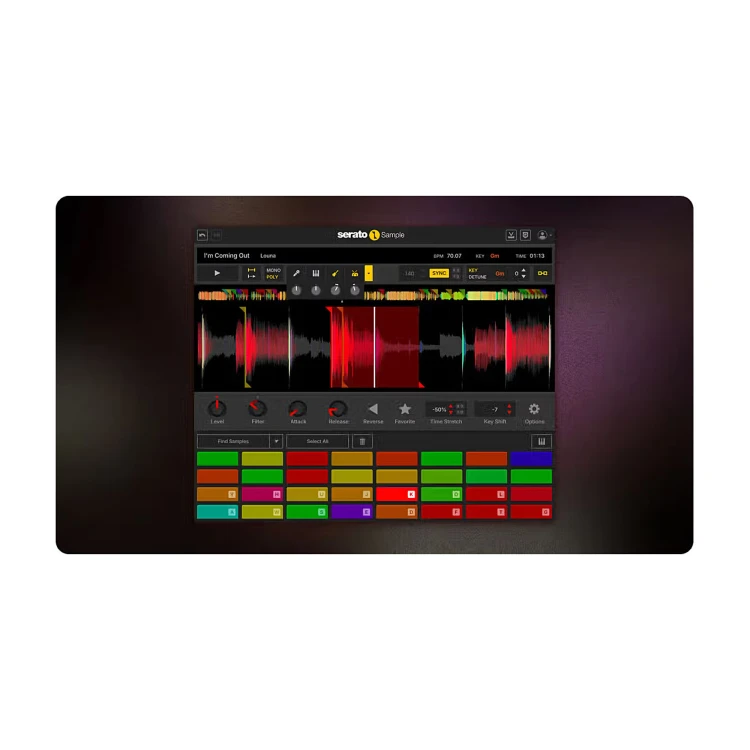 Serato Sample - oprogramowanie DJ/DVS