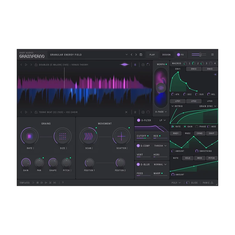 Baby Audio Grainferno - kreatywny syntezator granularny