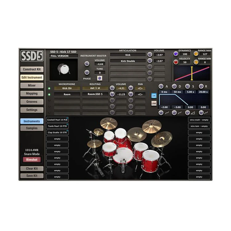 Steven Slate Drums SSD 5.5 - plugin