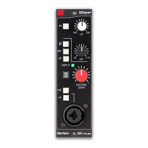 Harrison Audio 32Cpre+ – przedwzmacniacz mikrofonowy serii 500