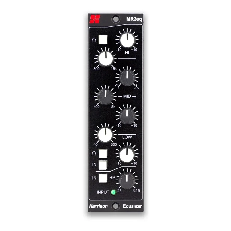 Harrison Audio MR3EQ – analogowy korektor 3-pasmowy do systemu 500