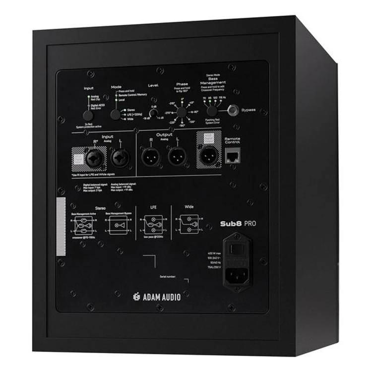 ADAM Audio Sub8 PRO - subwoofer studyjny