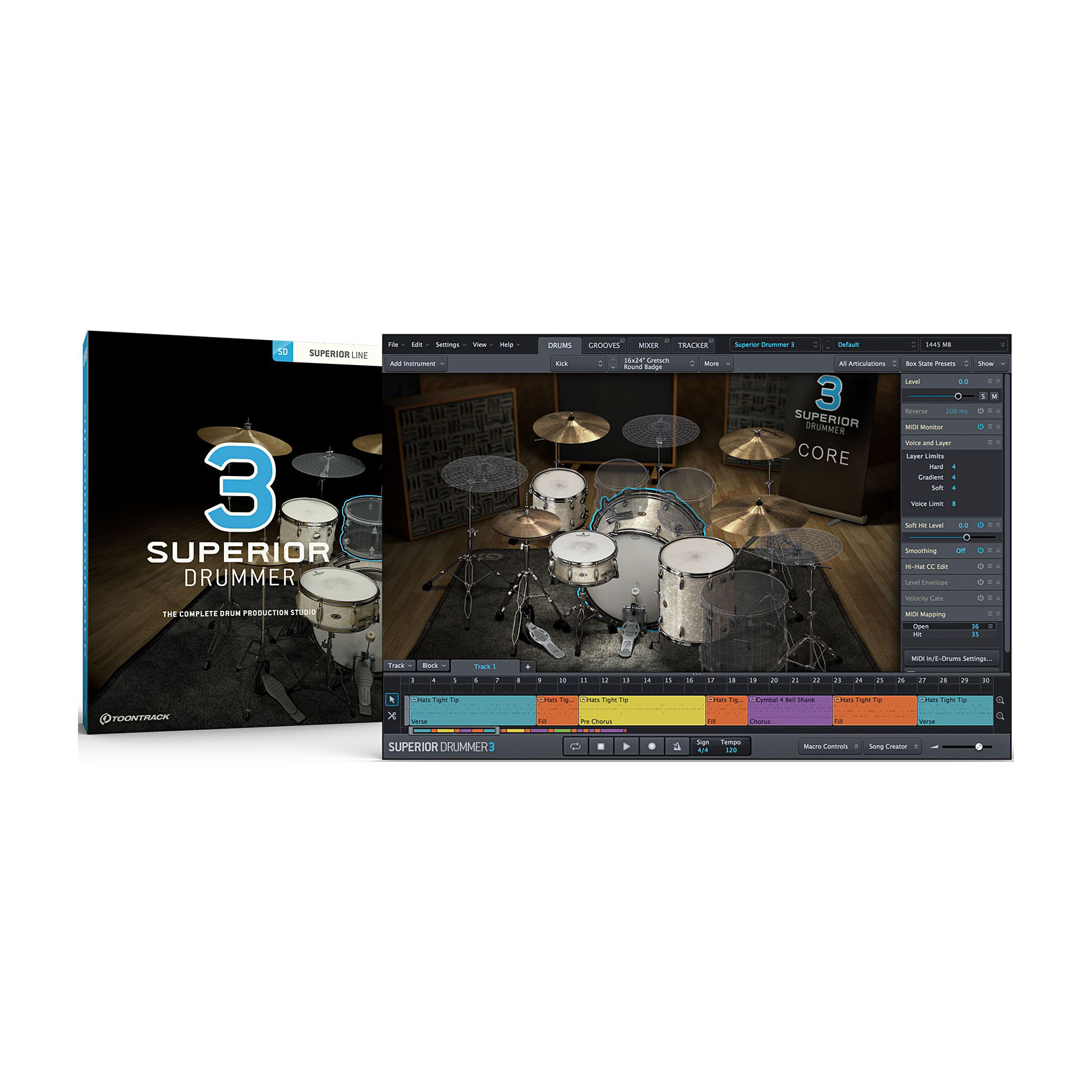 Toontrack Superior Drummer 3 – bębny VST | Music Center