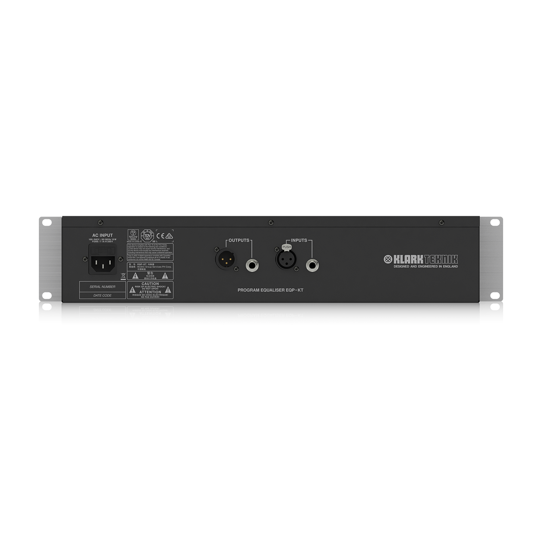 Klark Teknik EQP-KT – korektor lampowy | Music Center
