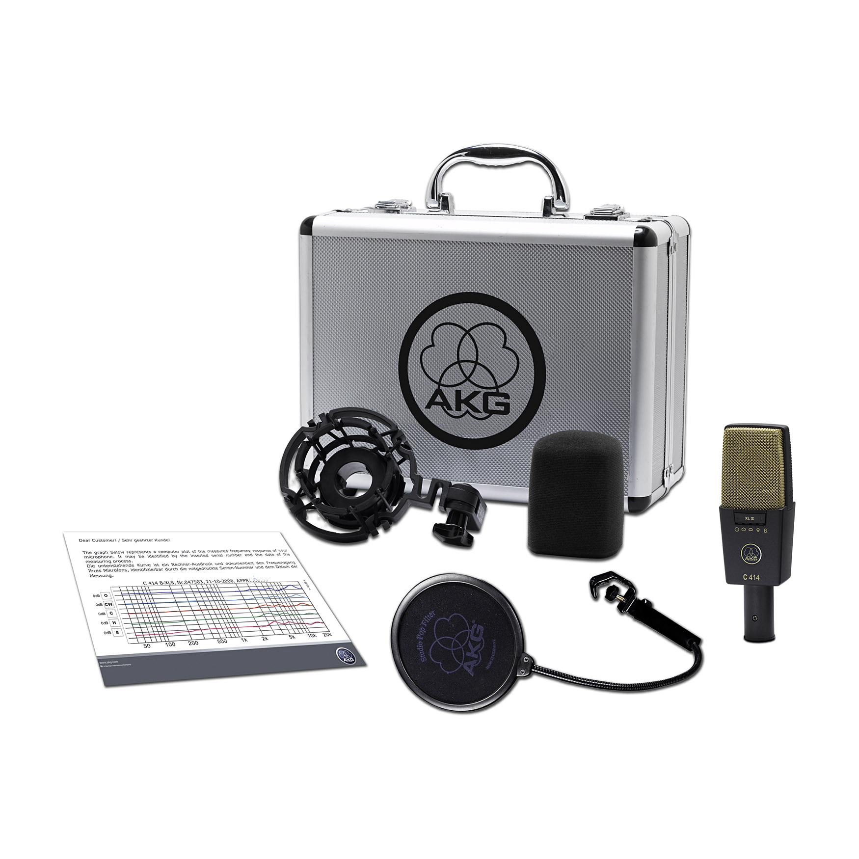 AKG C414 XLII Stereo Set – Legendarna para wokalna | Music Center