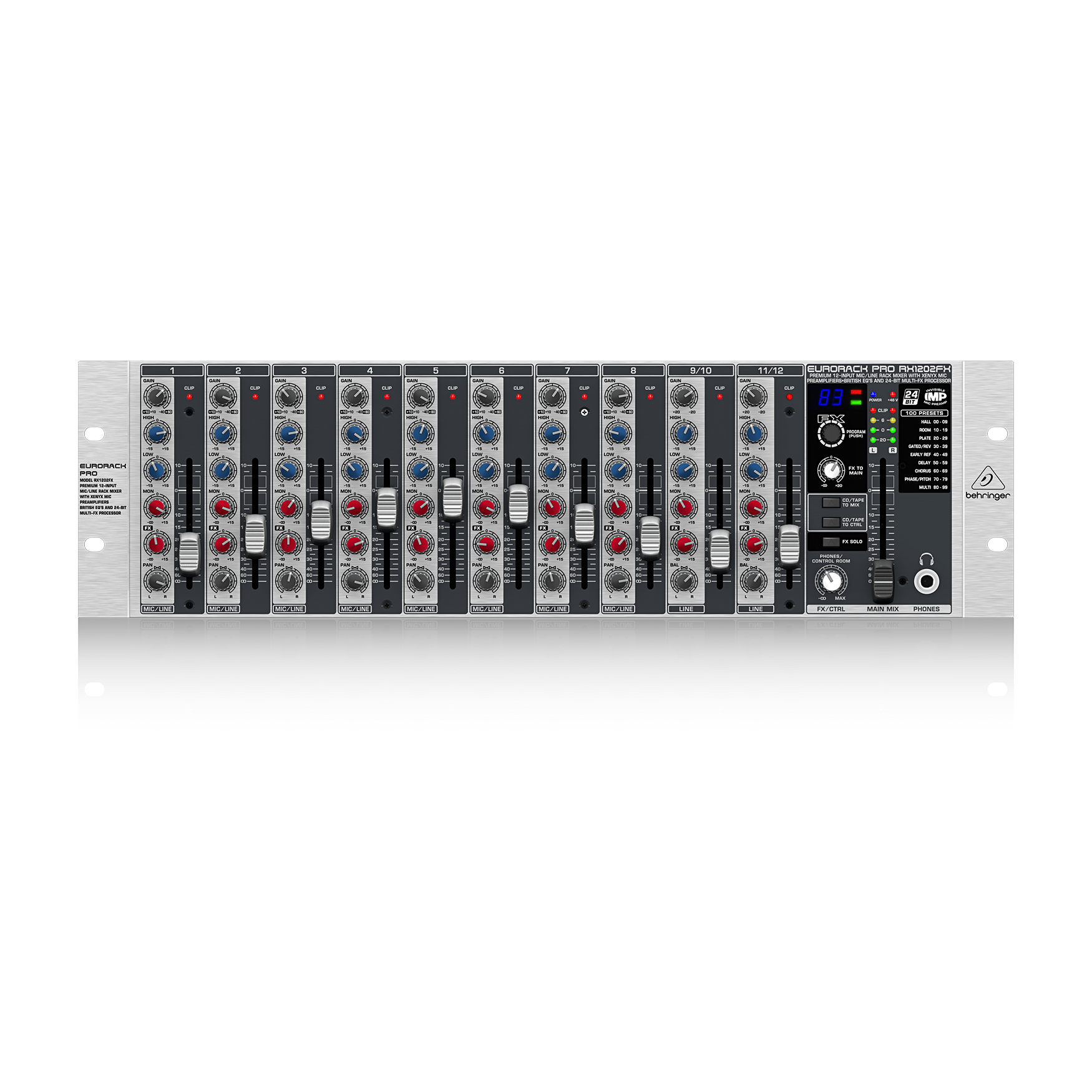 Behringer RX1202FX V2 – mikser rackowy | Music Center