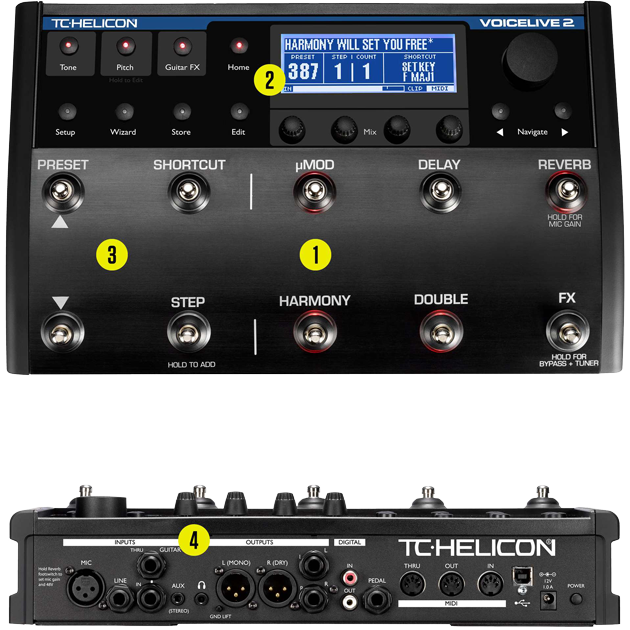 TC Helicon VoiceLive 2 - Sklep Muzyczny Music Center - Sklep