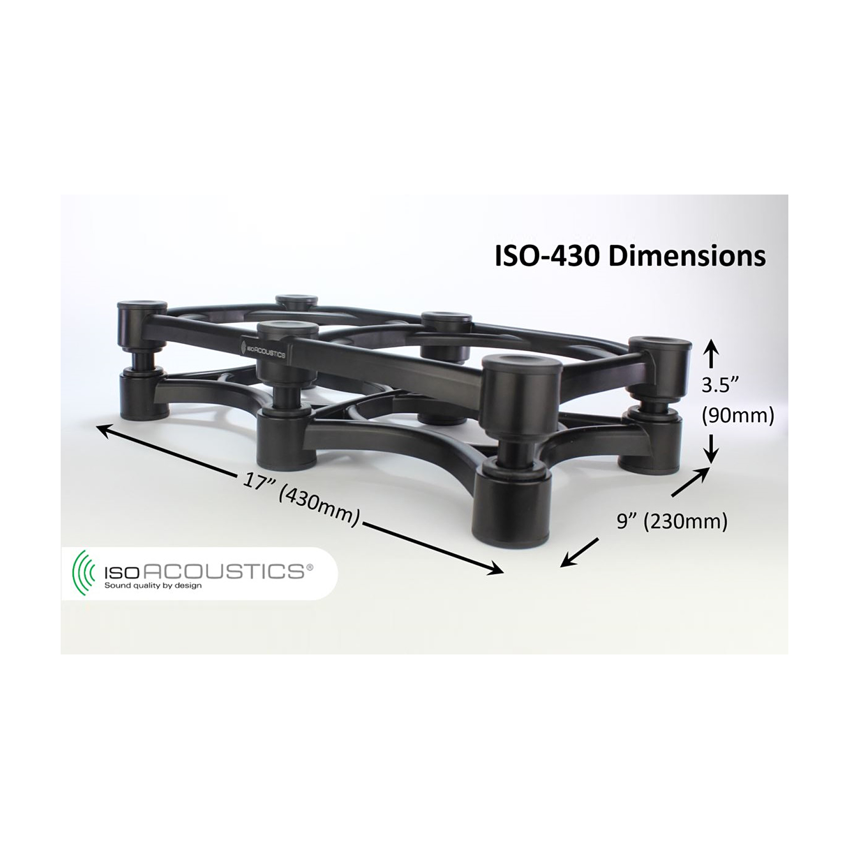 isoacoustics-iso-430-dimensions